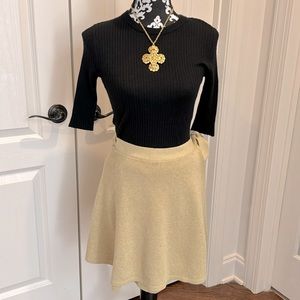 ZARA knit wrap skirt